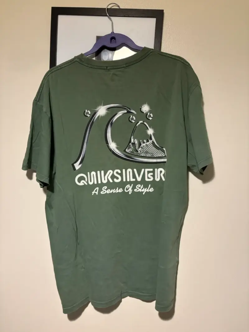 Polera verde Quiksilver - 3