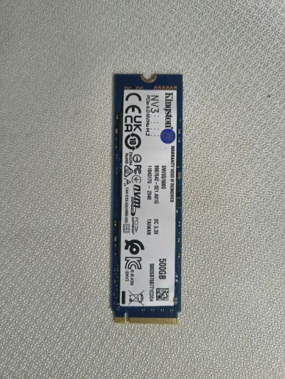 Unidad SSD Kingston NV3 500GB M.2 PCIe 4.0 - miniatura 1