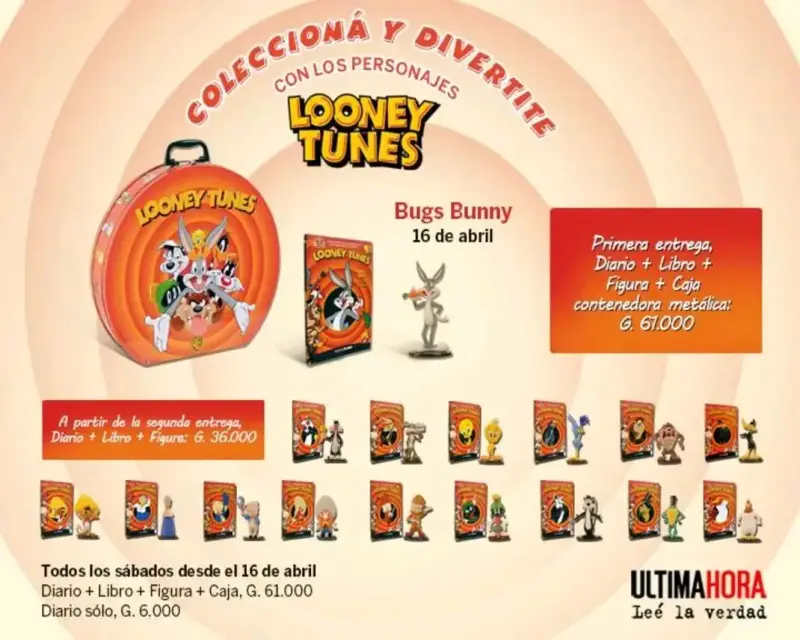 Looney Tunes Caja coleccionable con figuras - 3