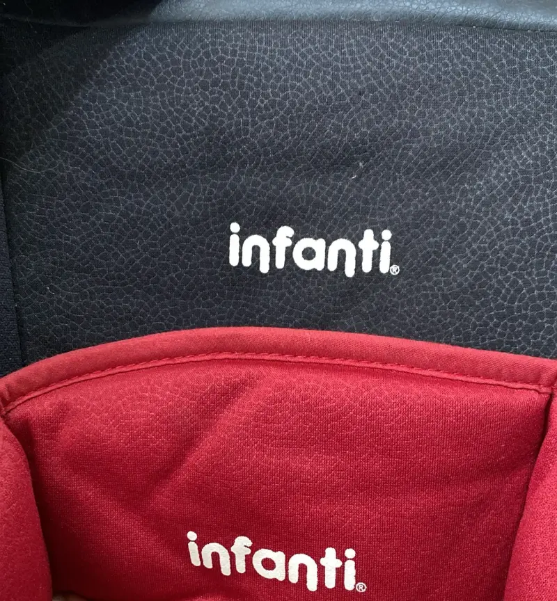 Silla de Auto Infanti Roja para Bebé - 3