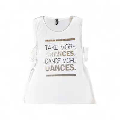 Polera Musculosa Americanino Talla M Mujer Blanco - miniatura 1