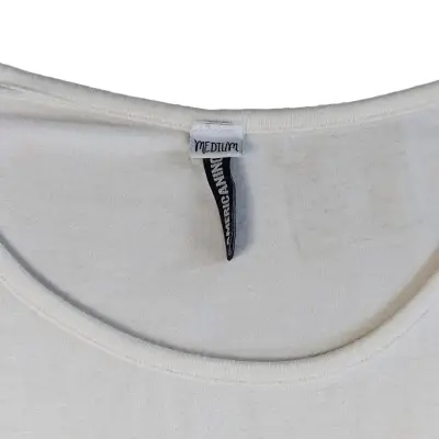 Polera Musculosa Americanino Talla M Mujer Blanco - miniatura 3
