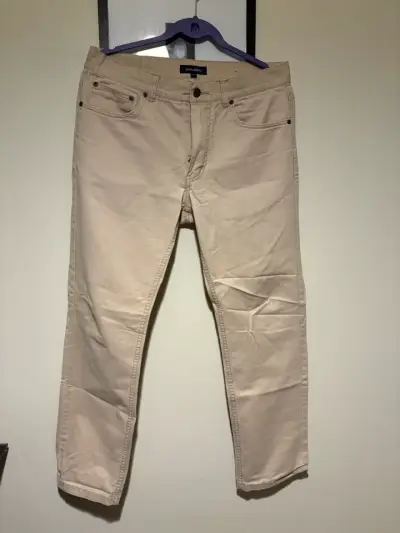 Pantalon beige Saville Row  hombre - miniatura 1