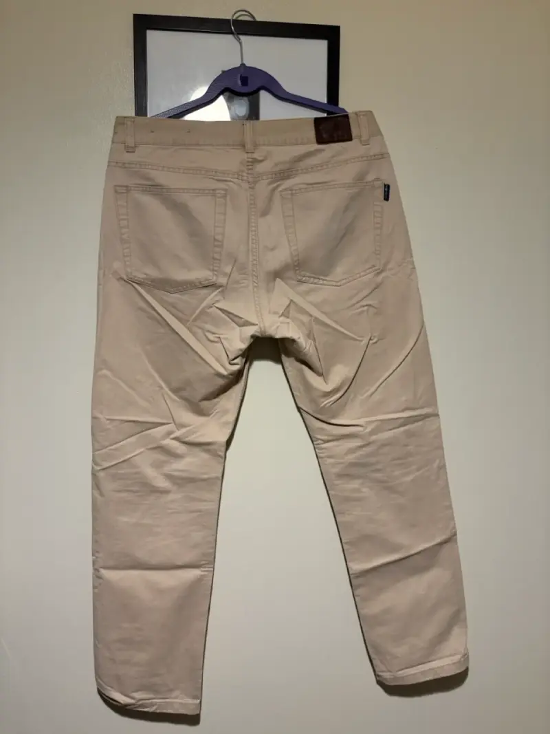 Pantalon beige Saville Row  hombre - 3