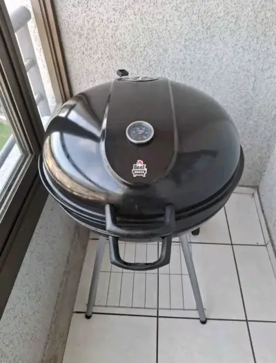 Parrilla de carbón Beef Maker con termómetro - miniatura 1