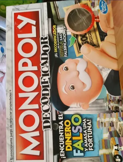 Juego de Mesa Monopoly Decodificador y Clue Hasbro - miniatura 1