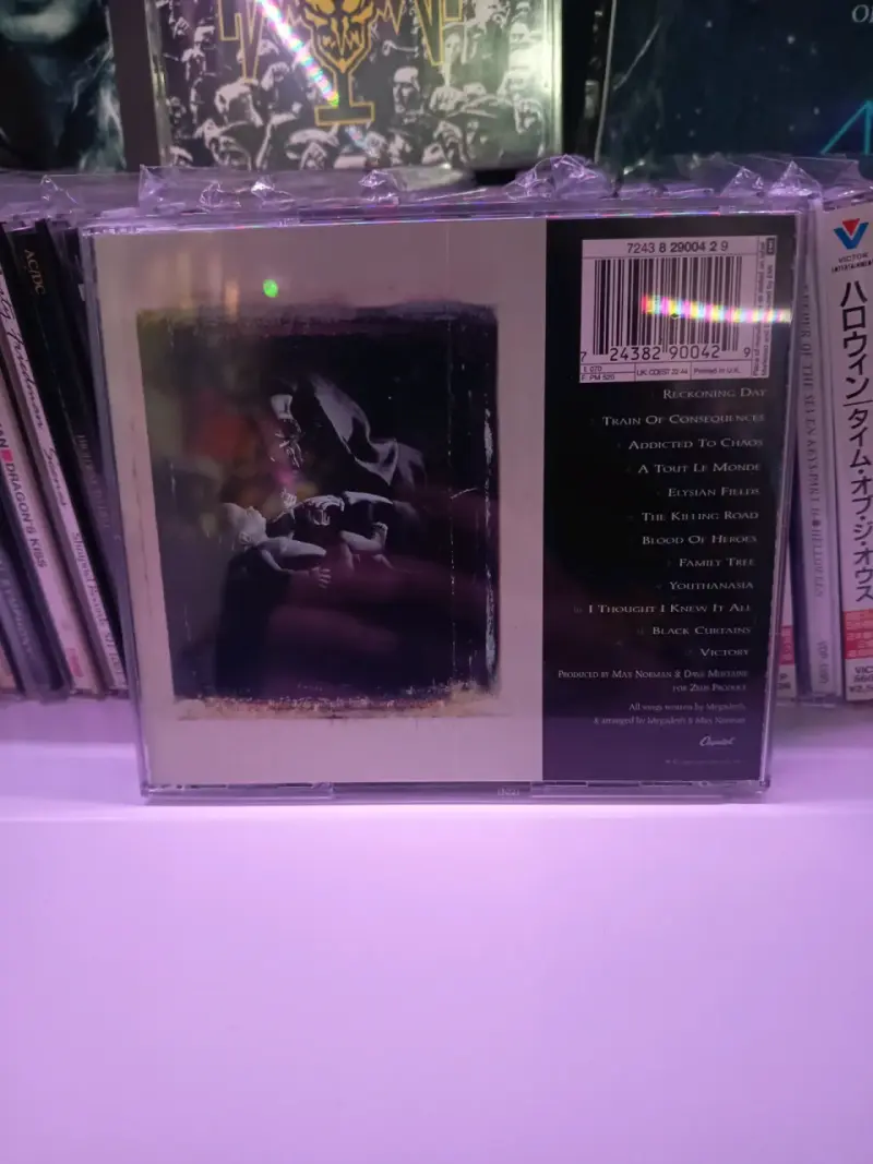 CD Megadeth Youthanasia Edición Original - 2
