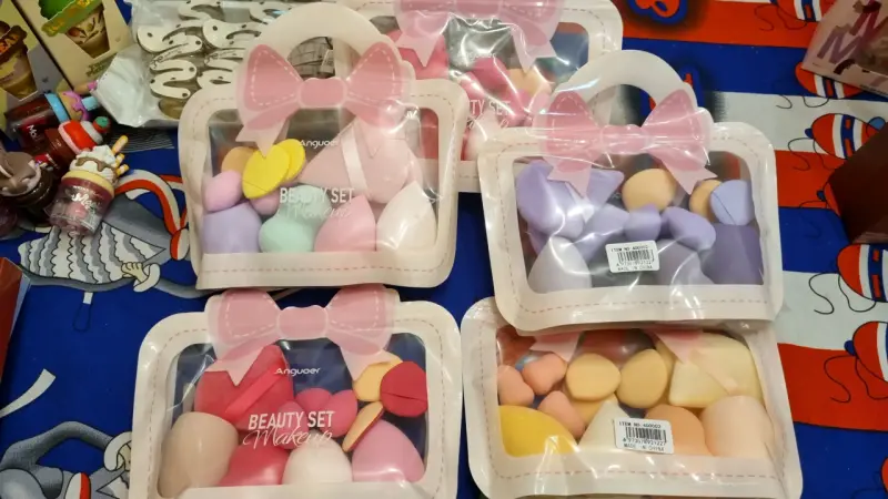 Set de esponjas para maquillaje