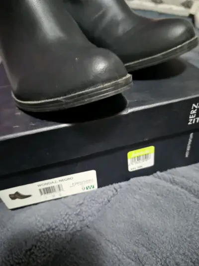 Botines de cuero negro para mujer marca Naturalizer - miniatura 4