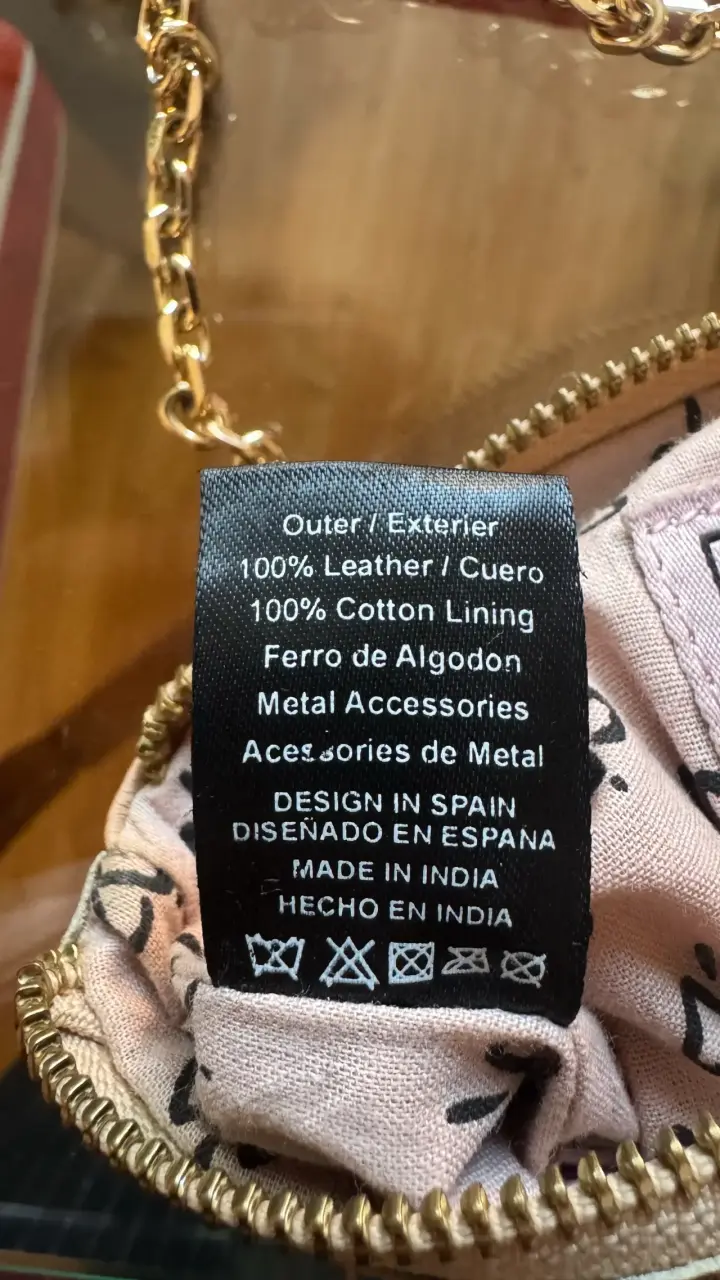 Cartera de cuero con diseño de calavera - 2