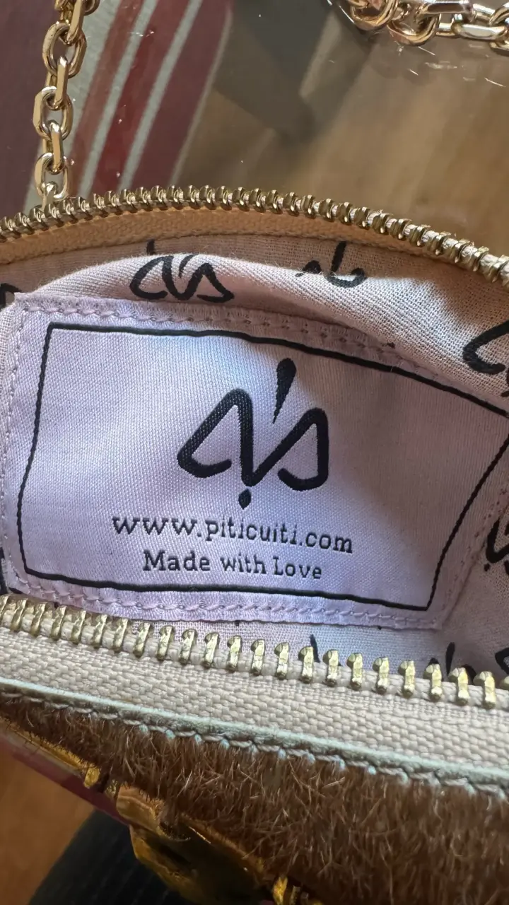 Cartera de cuero con diseño de calavera - 3