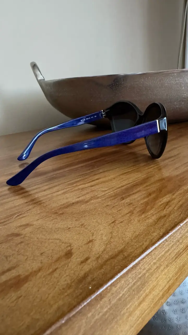 Gafas de sol Salvatore Ferragamo patillas azules - 3