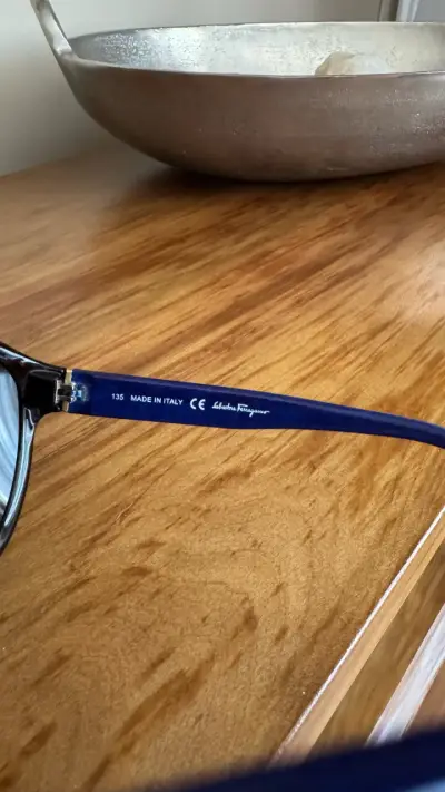 Gafas de sol Salvatore Ferragamo  patillas azules - miniatura 5