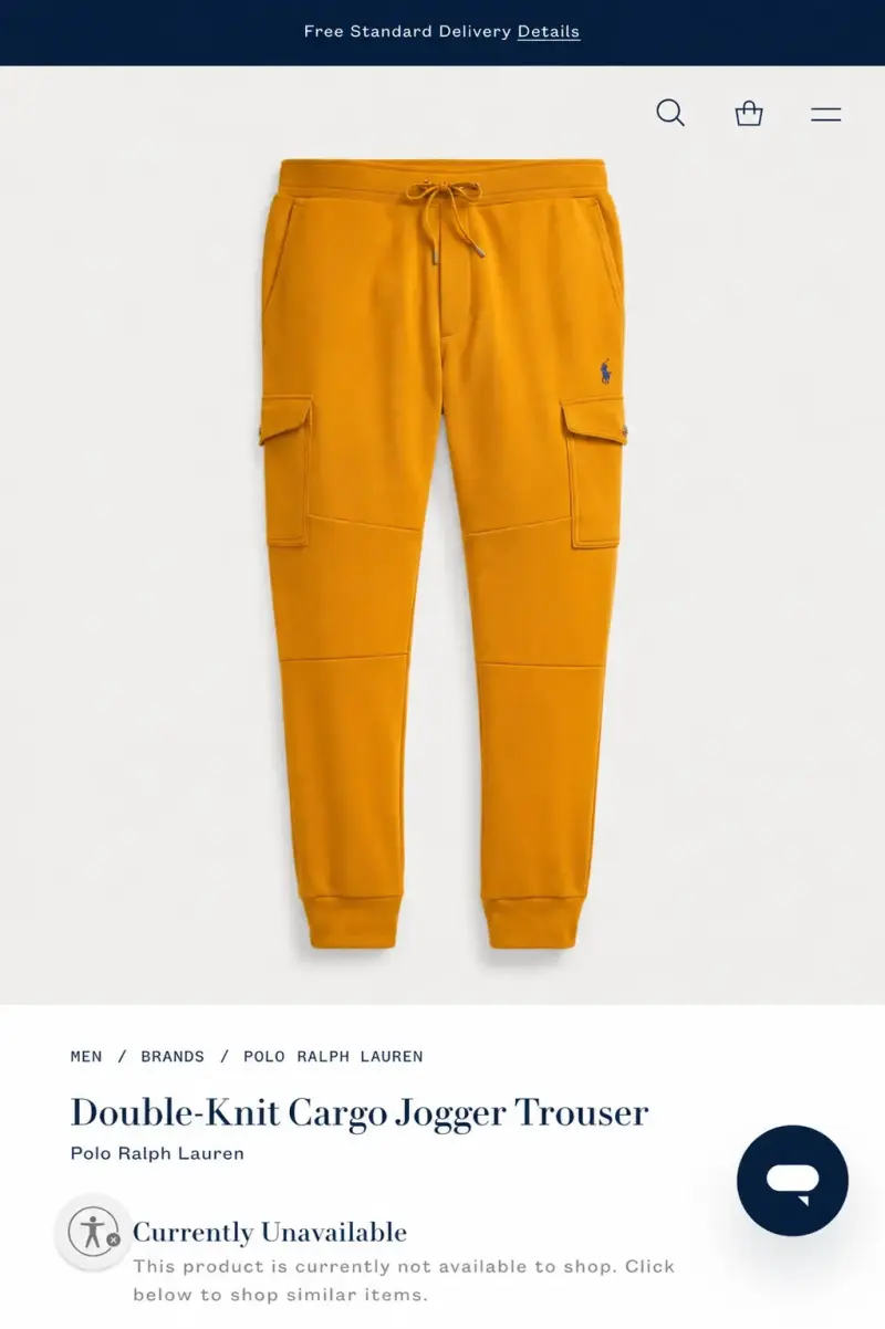 Conjunto deportivo Polo Ralph Lauren amarillo - 2