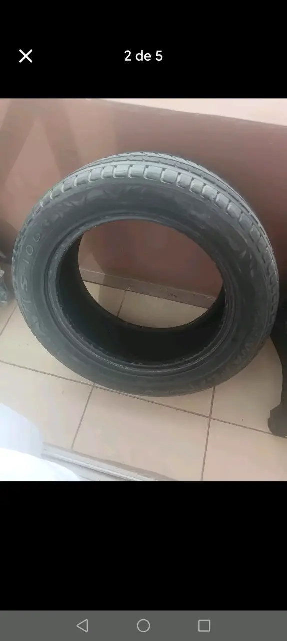 Neumático usado 225/50/R16 en buen estado - 3