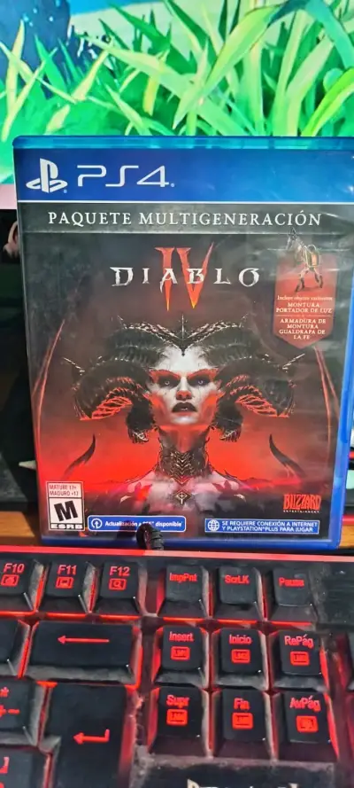 Juegos Diablo IV y Mortal kombat - miniatura 1
