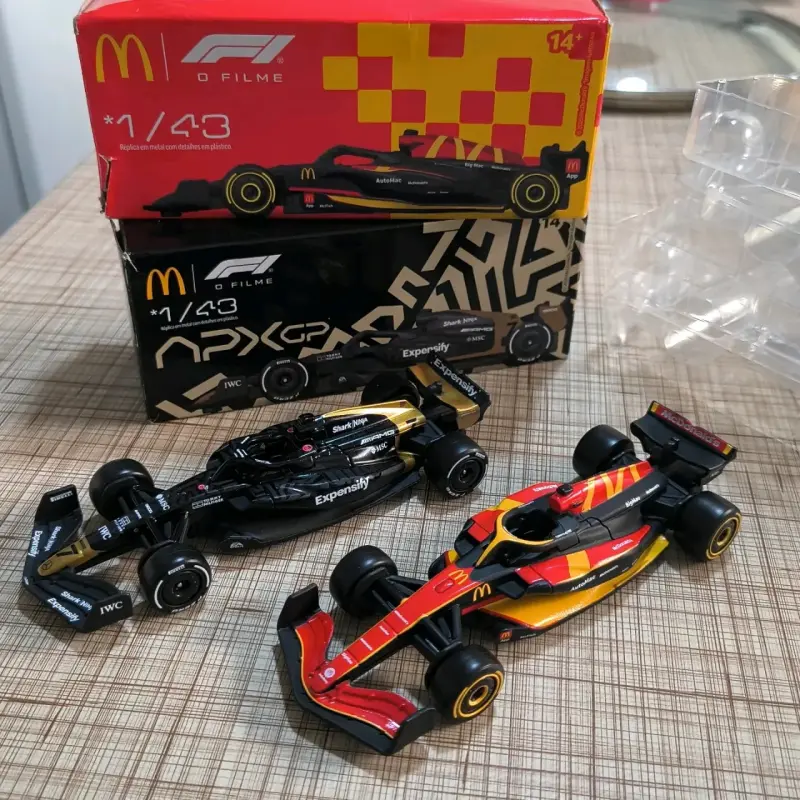 Set de autos de colección McDonald's F1 a escala 1/43 - 5