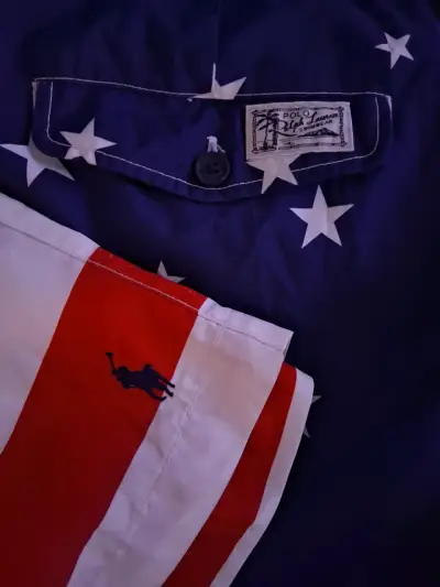Short de baño Polo Ralph Lauren bandera americana - miniatura 2