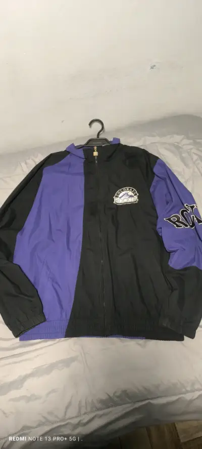 Chaqueta vintage deportiva Colorado Rockies - miniatura 1