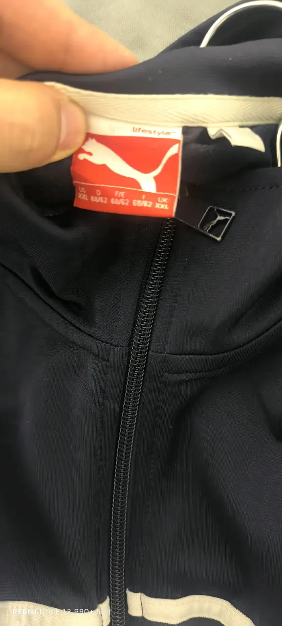 Chaqueta deportiva negra Puma para hombre - 2