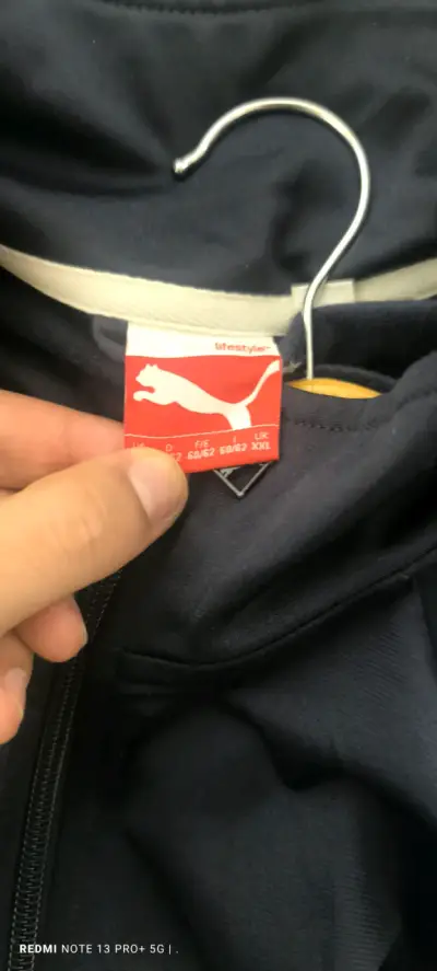 Chaqueta deportiva negra Puma para hombre - miniatura 3