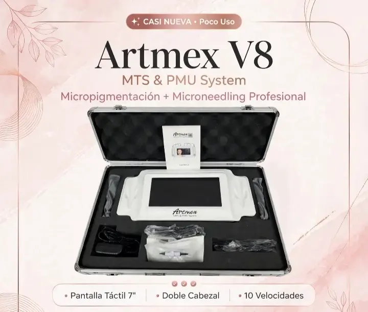 Sistema de Micropigmentación Artmex V8 con Pantalla Táctil - 1