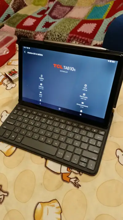 Tablet TCL TAB 10s con teclado desmontable + lápiz - miniatura 1