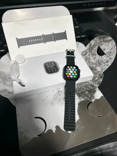 Apple Watch Ultra 2 con Correa Negra - miniatura 5