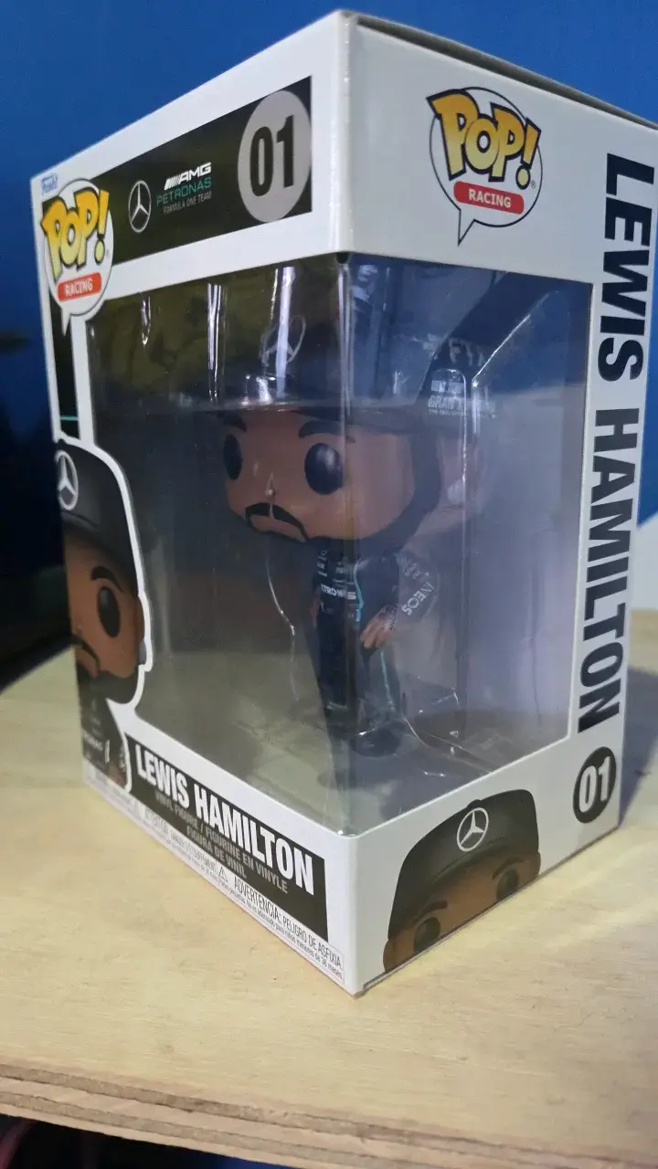 Figura Funko Pop Lewis Hamilton Mercedes - 2