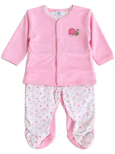 Set de ropa para bebé 8 piezas Ocean Baby rosa - miniatura 2