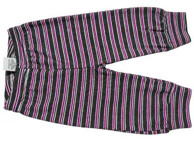 Pantalones de bebé rayados con diseño de mariquita - miniatura 2