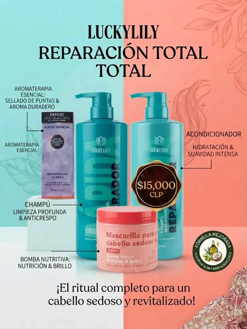 Shampo y set variados capilar - 3