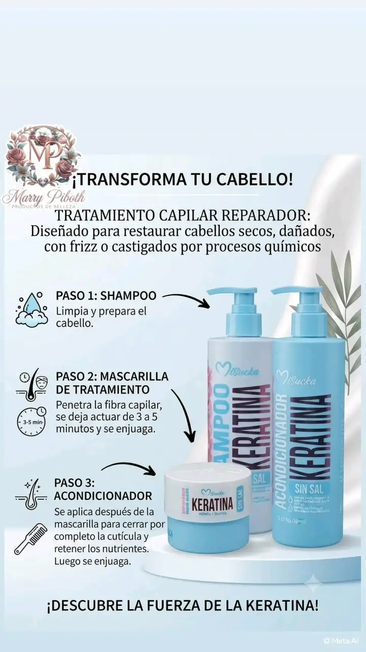 Shampo y set variados capilar - 5