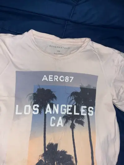 Polera Aeropostale AERO87 Los Angeles CA - miniatura 2