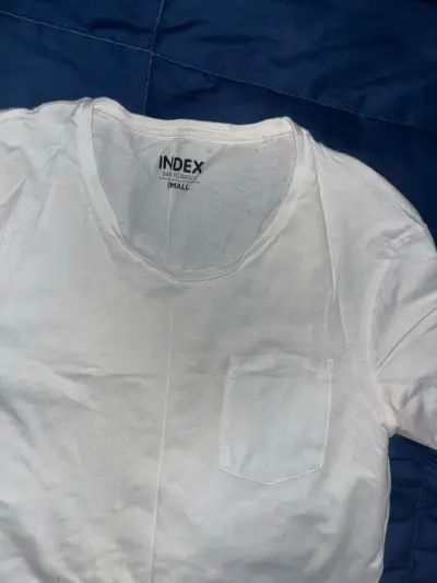 Polera blanca básica Index para mujer - miniatura 1