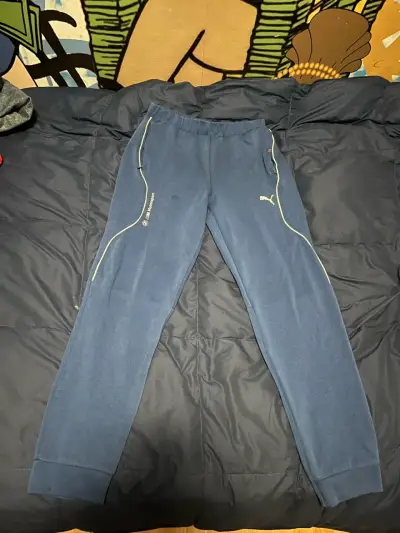 Pantalones deportivos Puma Motorsport azul - miniatura 2