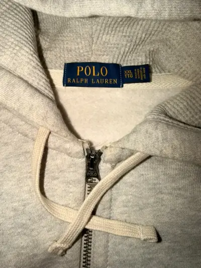 Polerón con capucha gris Polo Ralph Lauren - miniatura 2