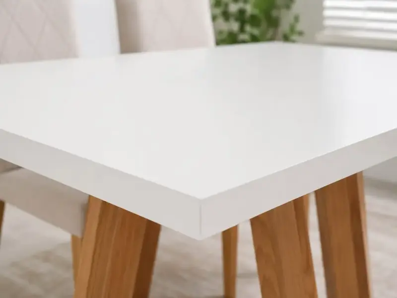 Juego de comedor moderno con sillas tapizadas - 3