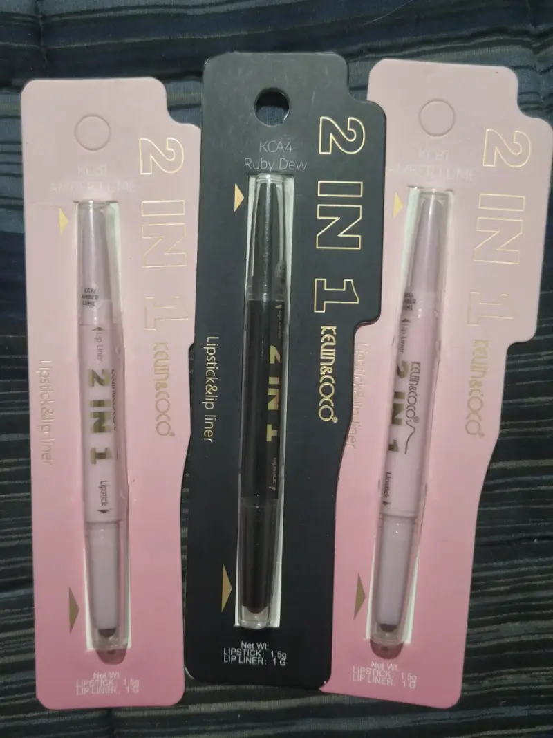 Labiales y delineadores 2 en 1 Kevin & Coco - 2