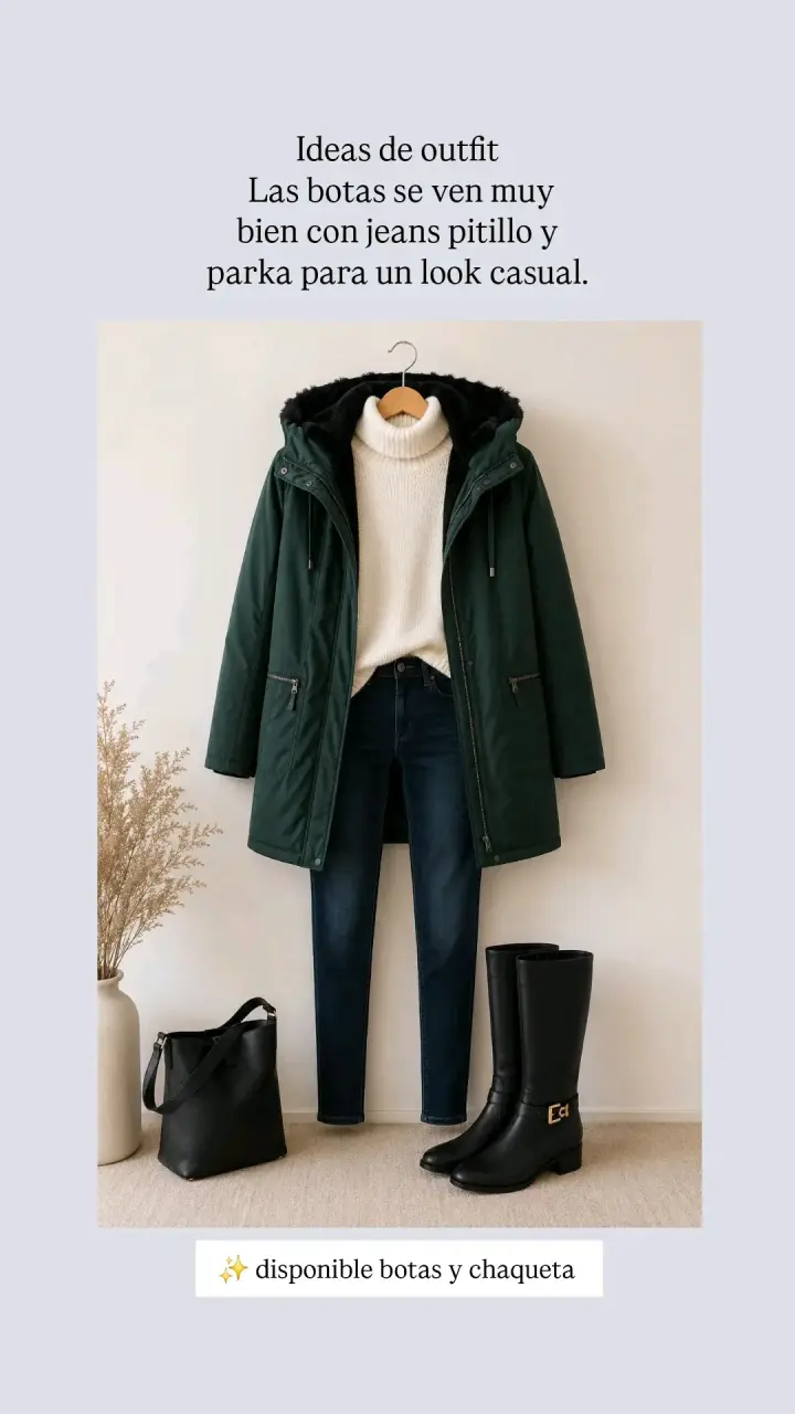 Chaqueta verde con chiporro interior y gorro - 2
