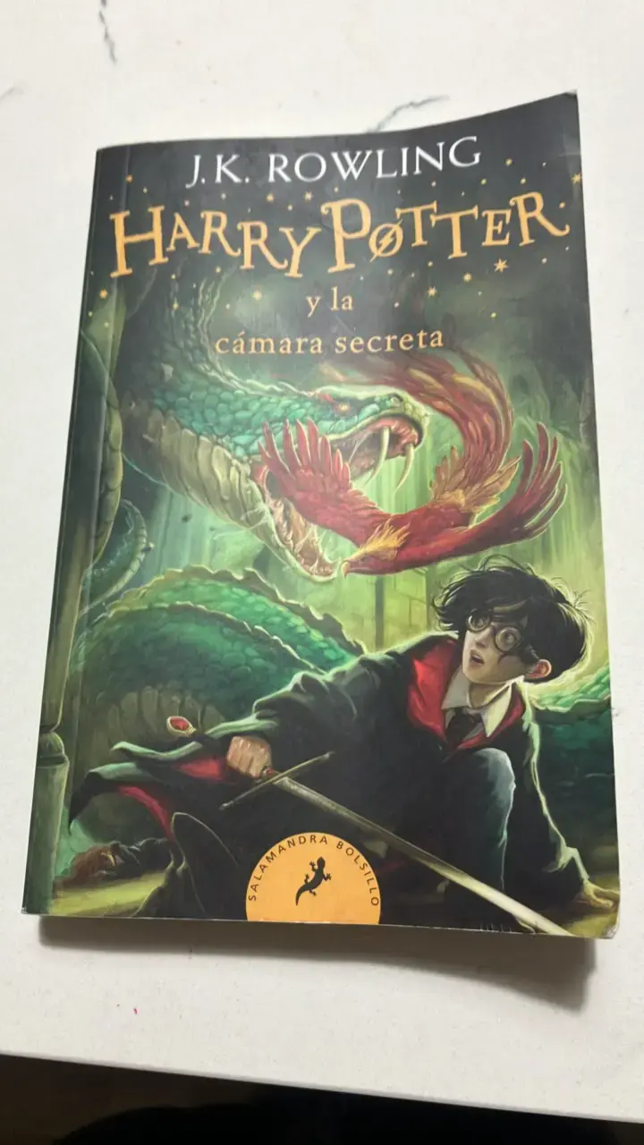 Libro Harry Potter y la Cámara Secreta de J.K. Rowling - 1