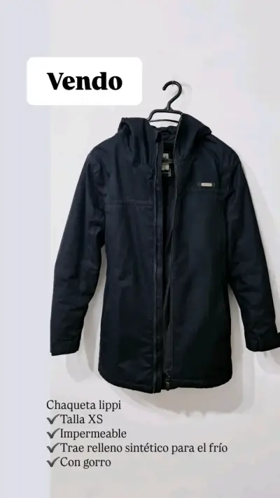 Chaqueta impermeable Lippi con gorro - miniatura 2