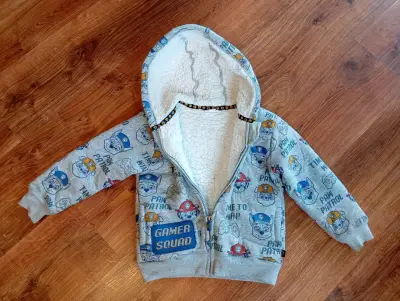Chaqueta infantil Paw Patrol con capucha - miniatura 1