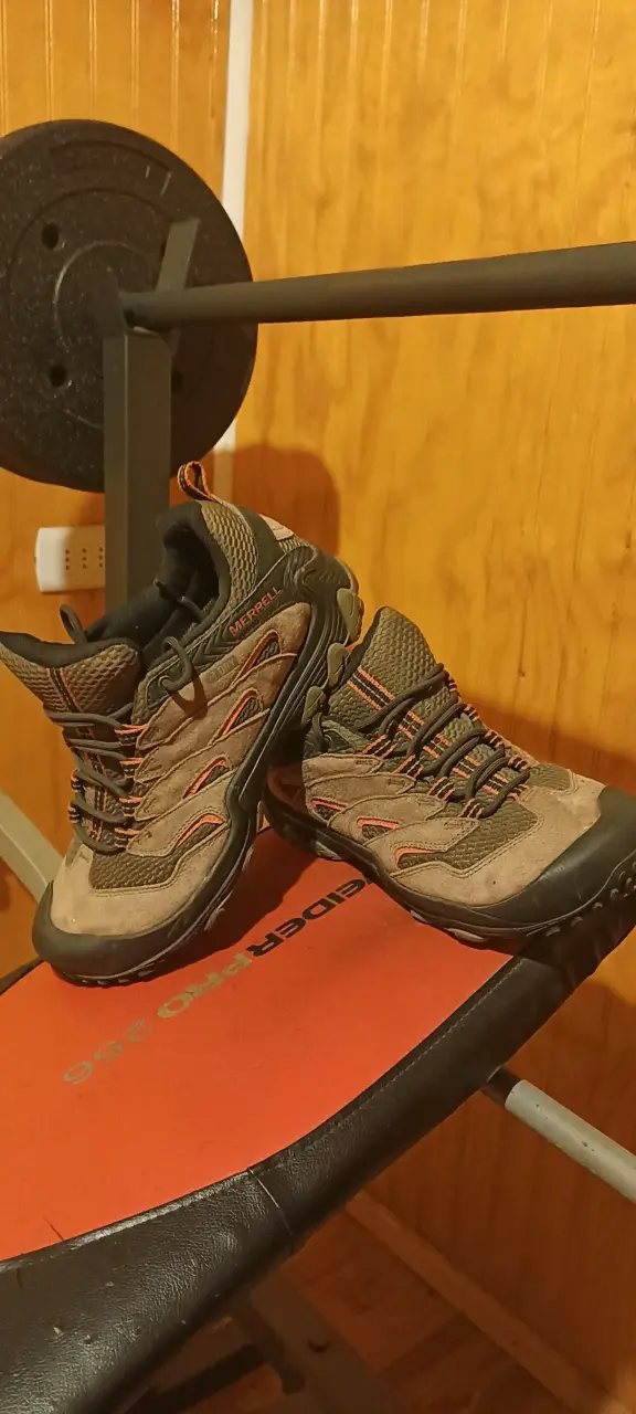 Zapatillas de senderismo Merrell marrones - 1