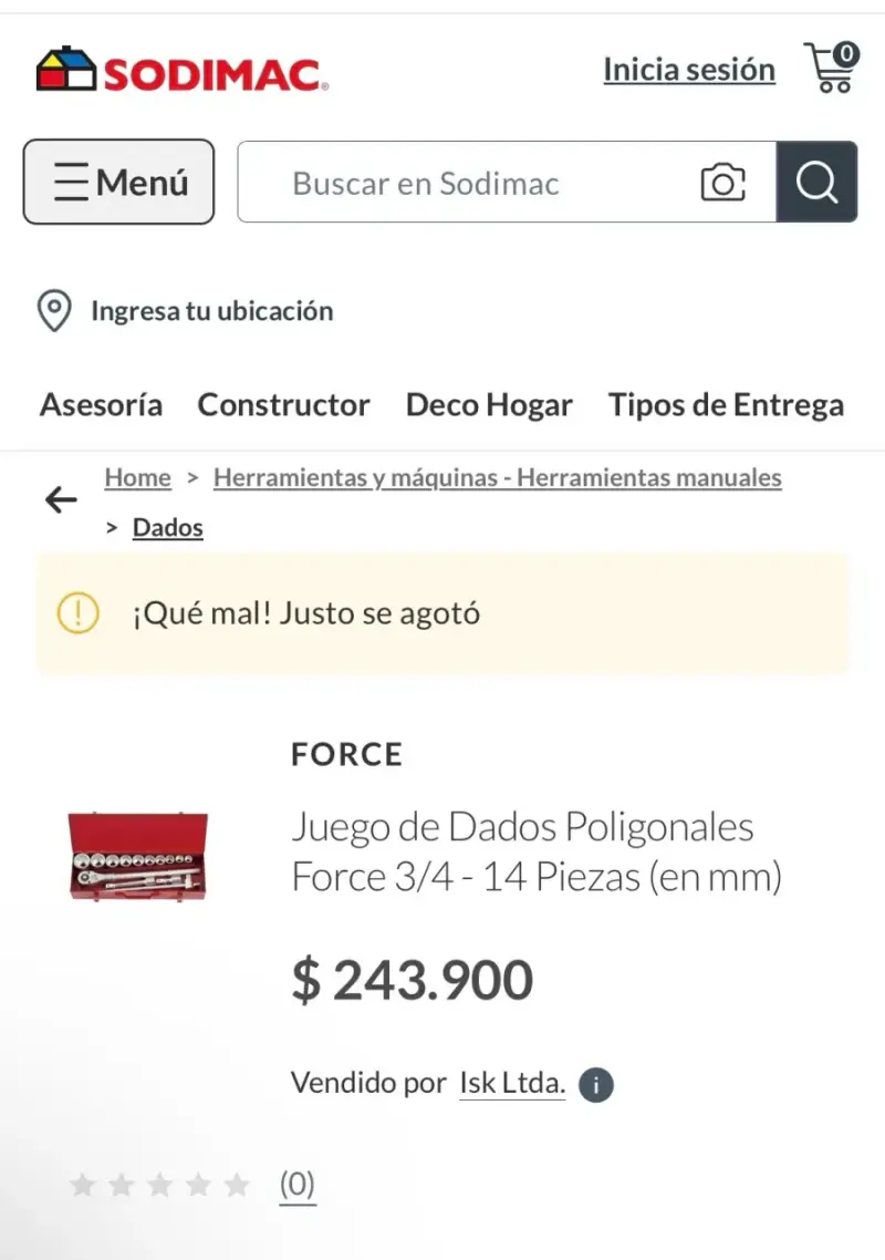Juego de dados de 14 piezas Force - 6