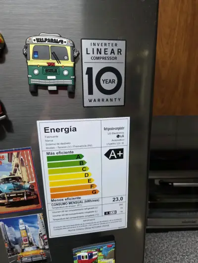 Refrigerador LG con Compresor Inverter y 10 Años de Garantía - miniatura 1