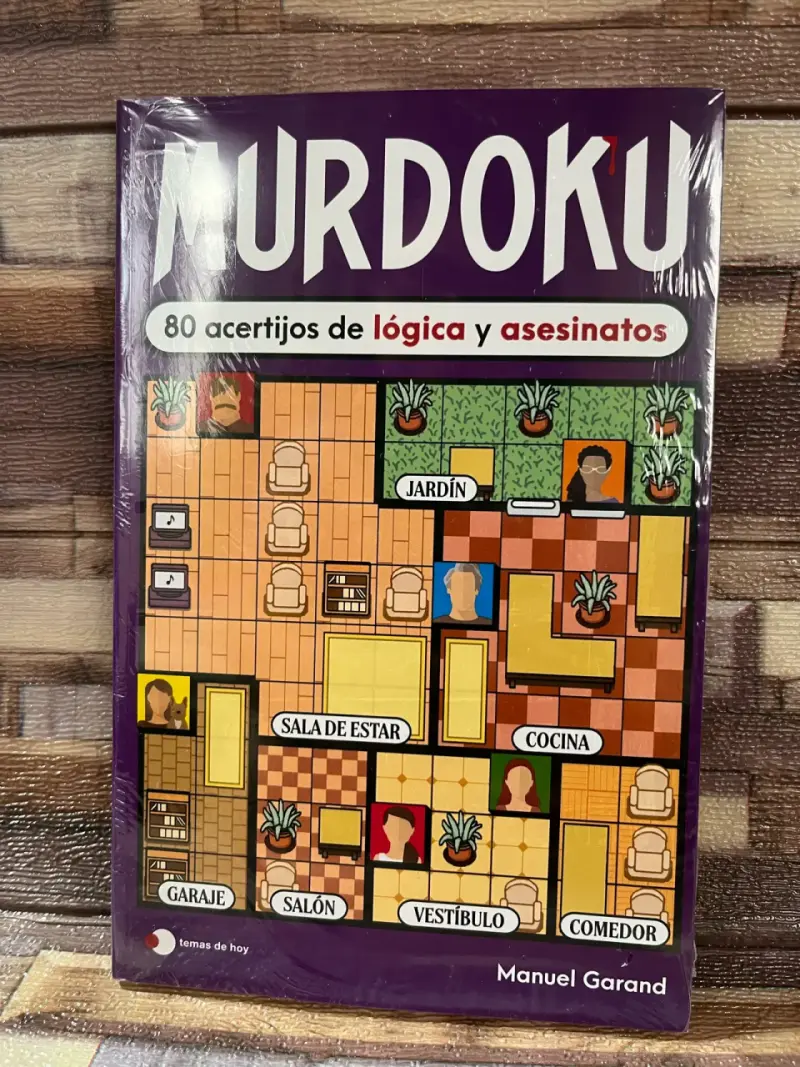 Libro Murdoku: 80 Acertijos de Lógica y Asesinatos