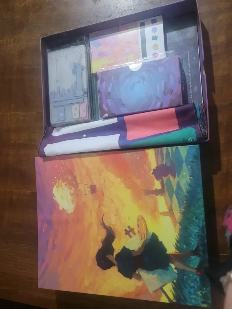 Juego de mesa Canvas con cartas transparentes - 3