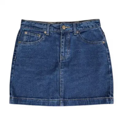 Minifalda de Mezclilla Azul para Mujer Forever 21 - miniatura 1