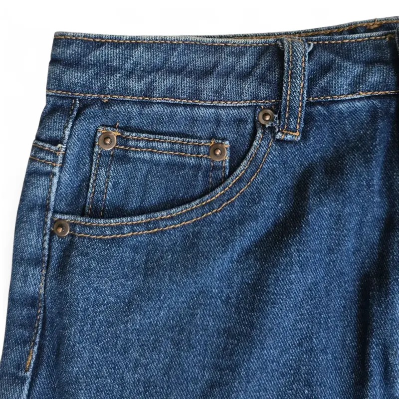Minifalda de Mezclilla Azul para Mujer Forever 21 - 4